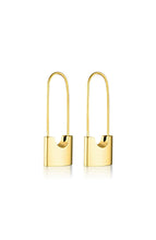 Load image into Gallery viewer, Safety Pin Earrings