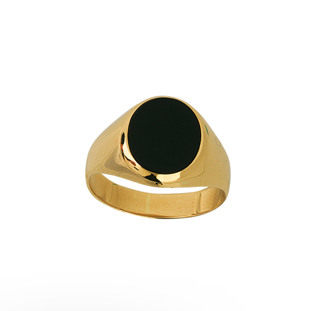 Onyx Oval Ring